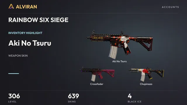 RAINBOW SIX SIEGE · Level 306 · Aki No Tsuru, Crossfader, Chupinazo