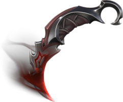 Valorant Reaver knife skin