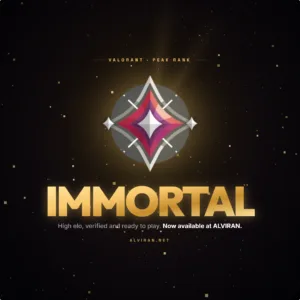 VALORANT-Account-Vorschau mit Immortal-Rang