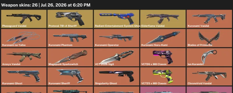 Valorant Accounts listing: LVL 50 · Ion Karambit & Kuronami no Yaiba · 26 Skins - Silver 2, 26 skins