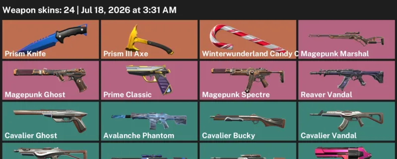 Valorant Accounts listing: LVL 10 · Prism Knife · 24 Skins - Diamond 2, 24 skins