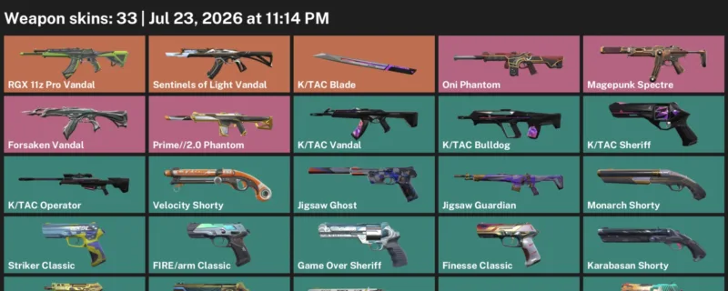 Valorant Accounts listing: LVL 191 · K/TAC Blade · 33 Skins - Bronze 3, 33 skins