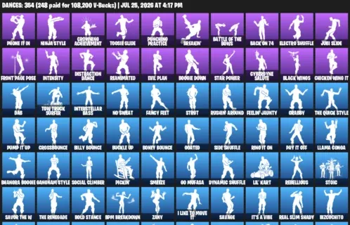 Fortnite Accounts listing: LVL 1541 - Psycho Bandit - Rose Team Leader - 533 Outfits - 533 outfits