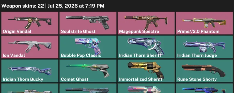 Valorant Accounts listing: LVL 145 · Bubble Pop Classic & Comet Ghost · 22 Skins - Silver 1, 22 skins