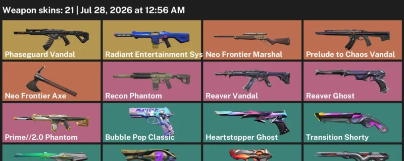 Valorant Accounts listing: LVL 193 · Bubble Pop Classic & Byteshift Ghost · 21 Skins - Gold 3, 21 skins