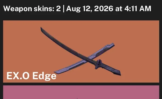 Valorant account inventory for LVL 33 · Neptune Vandal & 2 Skins EX.O Edge