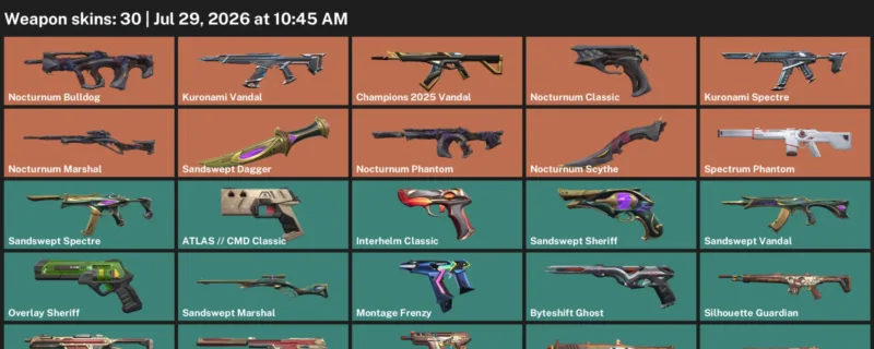 Valorant Accounts listing: LVL 185 · Nocturnum Scythe & Sandswept Dagger · 30 Skins - Diamond 1, 30 skins