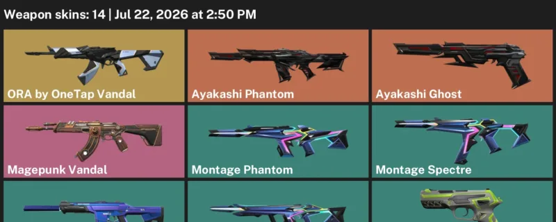 Valorant Accounts listing: LVL 38 · Ayakashi Ghost & Ayakashi Phantom · 14 Skins - Unranked, 14 skins