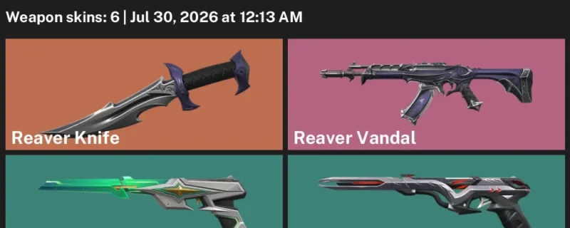 Valorant Accounts listing: LVL 113 · Reaver Knife · 6 Skins - Iron 3, 6 skins