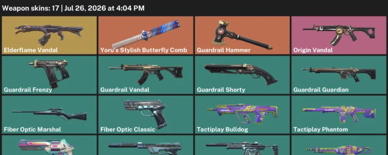 Valorant Accounts listing: LVL 71 · Yoru's Stylish Butterfly Comb · 17 Skins - Diamond 3, 17 skins