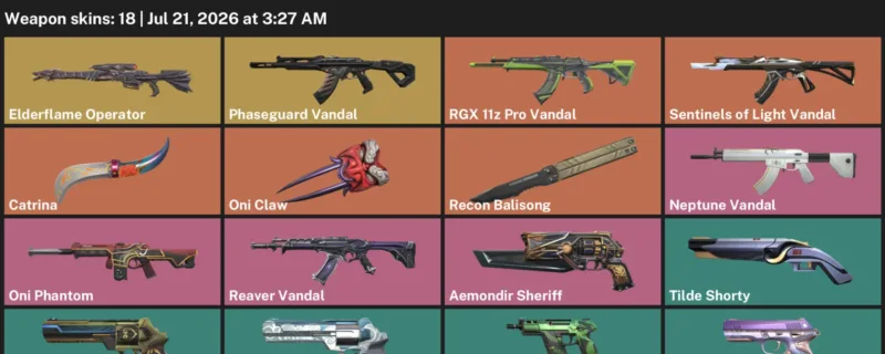 Valorant Accounts listing: LVL 149 · Aemondir Sheriff & Catrina · 18 Skins - Platinum 1, 18 skins
