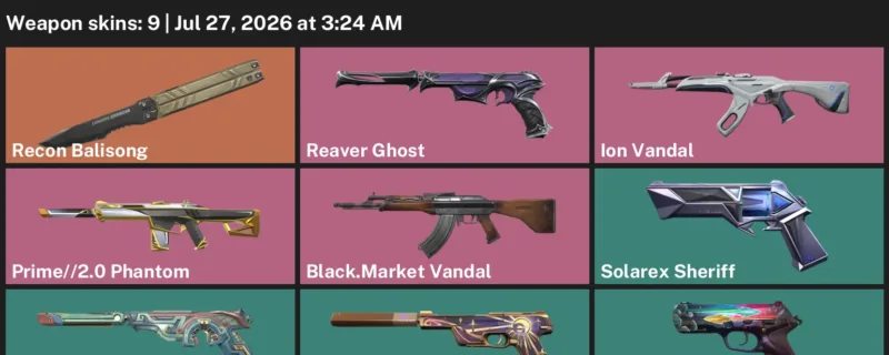 Valorant Accounts listing: LVL 75 · Black.Market Vandal & Celestia Ghost · 9 Skins - Silver 1, 9 skins