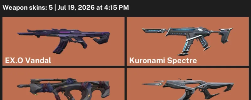 Valorant Accounts listing: LVL 47 · CYRAX Vandal & EX.O Vandal · 5 Skins - Iron 3, 5 skins