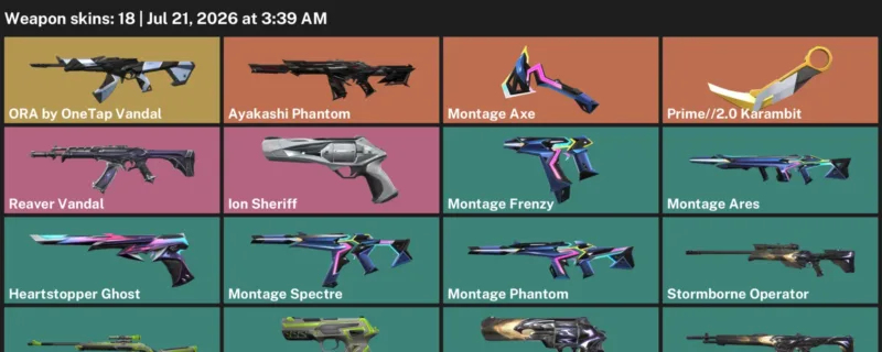 Valorant Accounts listing: LVL 64 · Prime//2.0 Karambit · 18 Skins - Diamond 3, 18 skins