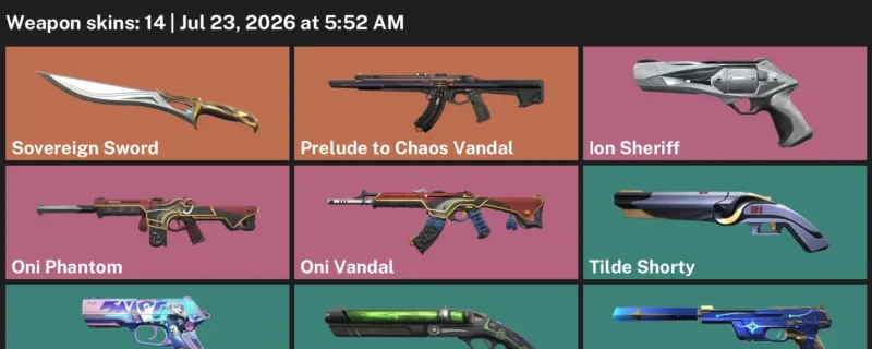 Valorant Accounts listing: LVL 177 · Sovereign Sword · 14 Skins - Bronze 2, 14 skins