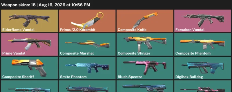 Valorant account inventory for LVL 101 · Composite Knife & Prime & 2.0 Karambit