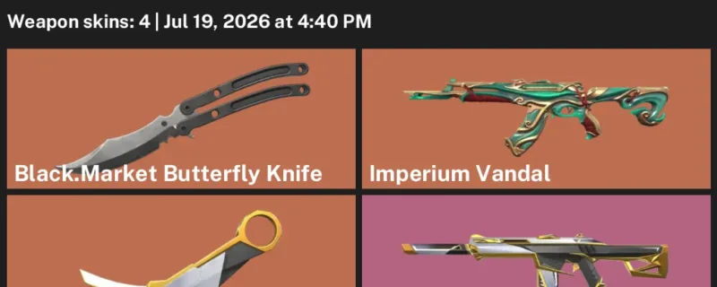 Valorant Accounts listing: LVL 21 · Black.Market Butterfly Knife & Prime//2.0 Karambit · 4 Skins - Unranked, 4 skins