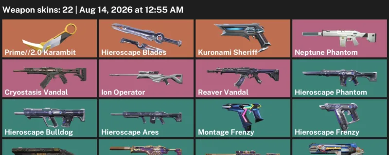 Valorant account inventory for LVL 130 · 2.0 Karambit & 22 Skins Prime