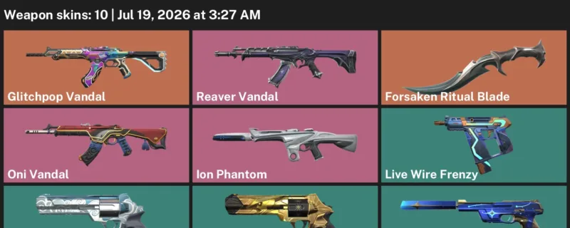 Valorant Accounts listing: LVL 97 · Forsaken Ritual Blade · 10 Skins - Ascendant 1, 10 skins