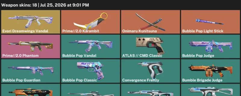 Valorant Accounts listing: LVL 58 · Prime//2.0 Karambit · 18 Skins - Bronze 3, 18 skins