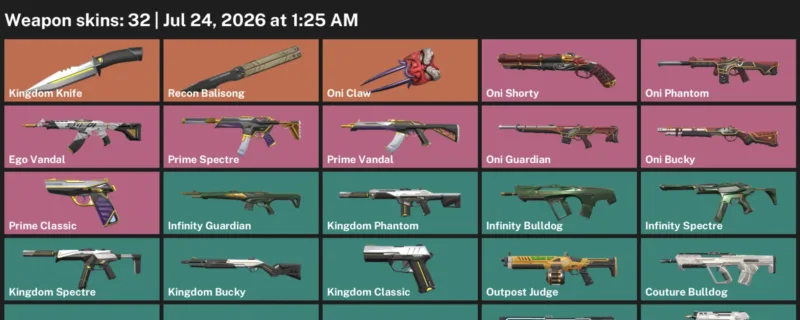 Valorant Accounts listing: LVL 47 · Kingdom Knife · 32 Skins - Bronze 3, 32 skins