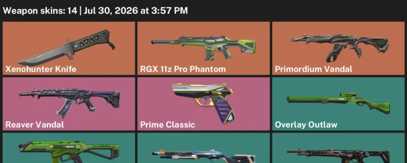 Valorant Accounts listing: LVL 28 · Xenohunter Knife · 14 Skins - Gold 2, 14 skins