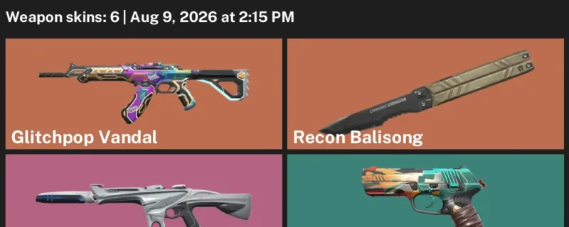 Valorant account inventory for LVL 55 · Glitchpop Vandal & Infantry Ghost & 6 Skins Glitchpop Vandal