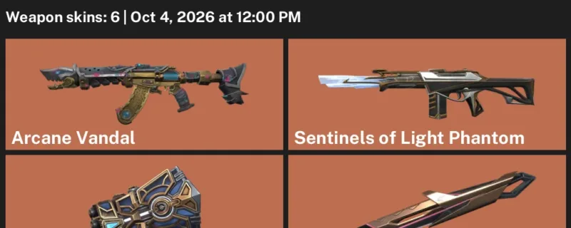Valorant account inventory for LVL 47 · Arcane Vandal & Arcane Gauntlets