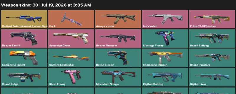 Valorant Accounts listing: LVL 92 · Araxys Vandal & Blush Frenzy · 30 Skins - Bronze 3, 30 skins