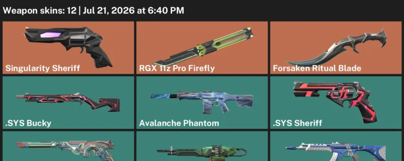 Valorant Accounts listing: LVL 17 · Forsaken Ritual Blade · 12 Skins - Unranked, 12 skins