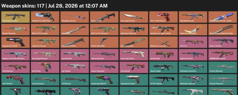 Valorant Accounts listing: LVL 180 · Black.Market Butterfly Knife & Prime//2.0 Karambit · 117 Skins - Ascendant 1, 117 skins
