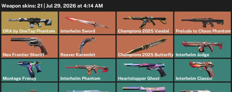 Valorant Accounts listing: LVL 70 · Champions 2025 Butterfly Knife & Interhelm Sword · 21 Skins - Platinum 3, 21 skins