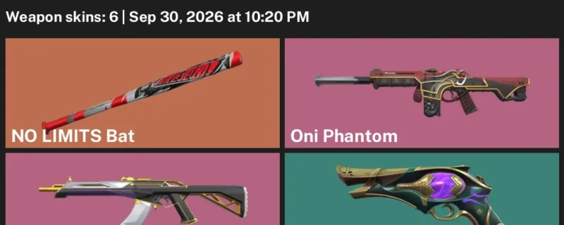 Valorant account inventory for LVL 95 · Prime Vandal & Oni Phantom