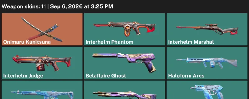 Valorant account inventory for LVL 24 · Belaflaire Vandal & Haloform Ares