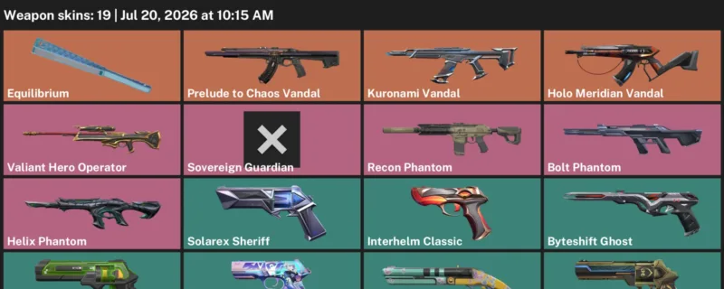 Valorant Accounts listing: LVL 171 · Bolt Phantom & Bubble Pop Classic · 19 Skins - Platinum 1, 19 skins
