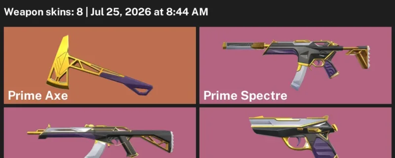 Valorant Accounts listing: LVL 1 · Couture Bulldog & Kingdom Bucky · 8 Skins - Unranked, 8 skins
