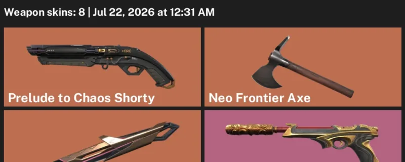 Valorant Accounts listing: LVL 39 · XERØFANG Knife · 8 Skins - Gold 1, 8 skins