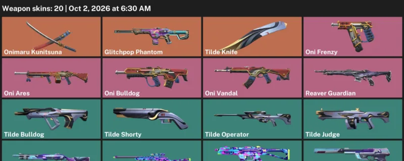 Valorant account inventory for LVL 37 · Onimaru Kunitsuna & Glitchpop Phantom