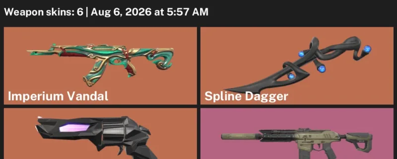Valorant account inventory for LVL 69 · Reaver Phantom & Spline Dagger