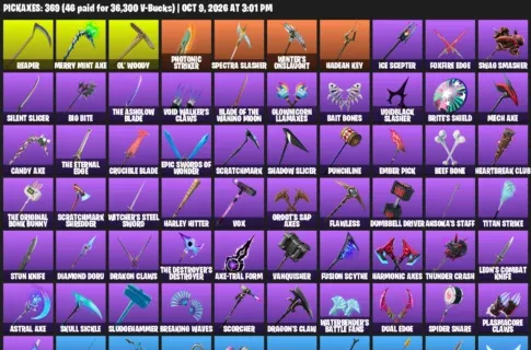 Fortnite account inventory for Neo Versa - Rogue Spider Knight - 120 Outfits
