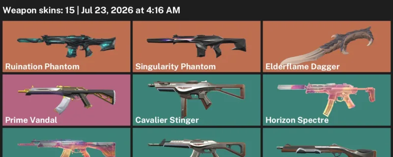 Valorant Accounts listing: LVL 25 · Elderflame Dagger · 15 Skins - Diamond 1, 15 skins