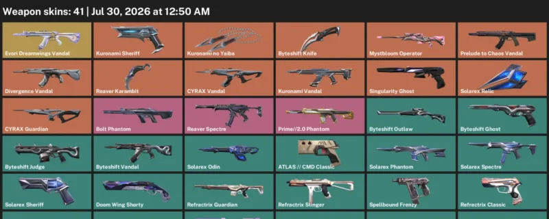 Valorant Accounts listing: LVL 95 · Byteshift Knife & Kuronami no Yaiba · 41 Skins - Bronze 3, 41 skins