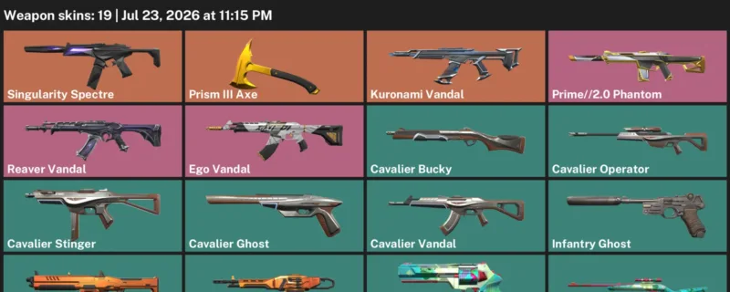 Valorant Accounts listing: LVL 59 · Cavalier Bucky & Cavalier Ghost · 19 Skins - Bronze 2, 19 skins