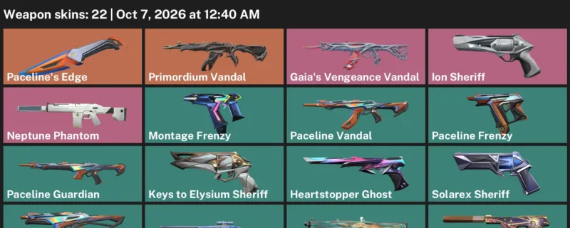 Valorant account inventory for LVL 118 · Ion Sheriff & Dragon Gate Phantom