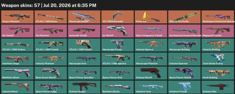 Valorant Accounts listing: LVL 70 · VCT 2025 Karambit · 57 Skins - Bronze 3, 57 skins