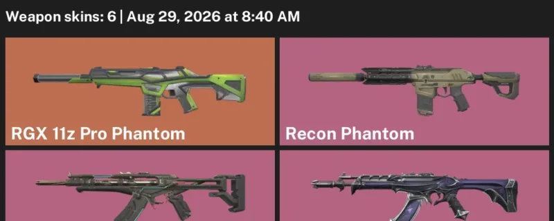 Valorant account inventory for LVL 69 · Reaver Vandal & RGX 11z Pro Phantom