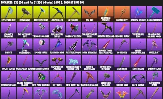 Fortnite account inventory for LVL 2866 - Point Patroller - Rose Team Leader - 437 Outfits