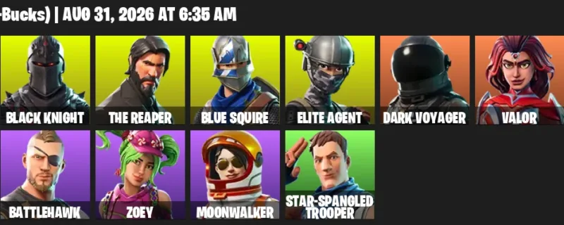Fortnite account inventory for LVL 337 - Royale Knight - Sparkle Specialist - 16 Outfits