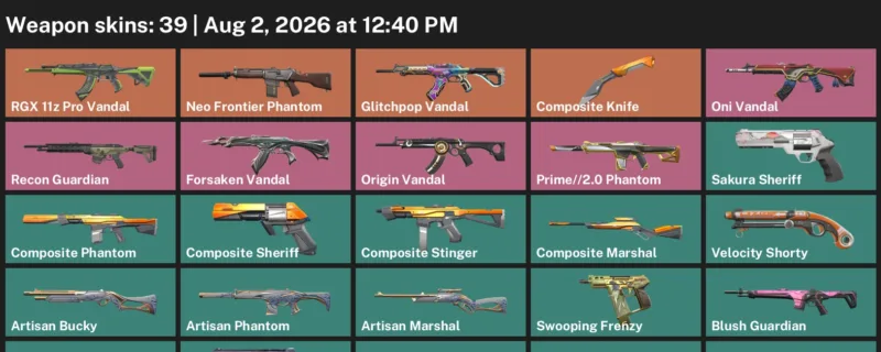 LVL 174 · Composite Knife · 39 Skins