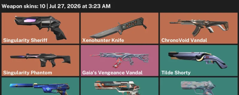 Valorant Accounts listing: LVL 113 · Xenohunter Knife · 10 Skins - Silver 3, 10 skins